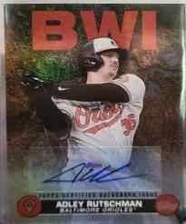 Adley Rutschman [Red] #C2C-AR Baseball Cards 2024 Topps City to City Autograph