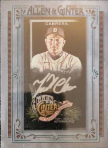 Miguel Cabrera [X Silver Frame] #MA-MC