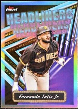 Fernando Tatis Jr. #FH-16 Baseball Cards 2023 Topps Finest Headliners