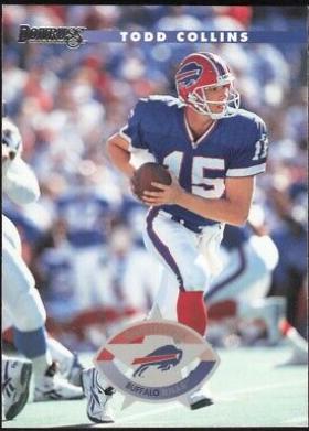 Todd Collins #9 Football Cards 1996 Panini Donruss