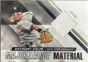 Anthony Volpe #MLM-AV Baseball Cards 2024 Topps Major League Material
