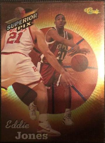Eddie Jones #9 Basketball Cards 1995 Classic Superior Pix