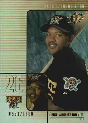 Rico Washington #183 2000 SPx Baseball