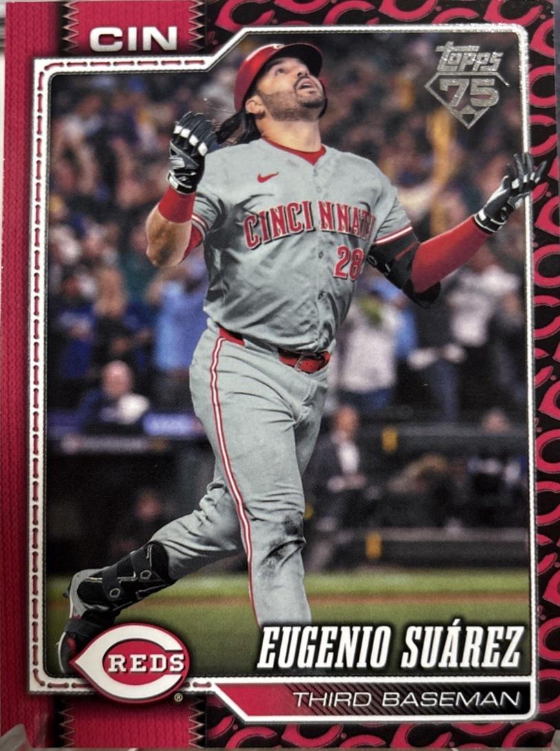2026 Eugenio Suarez [Team Color Border Variation] #446