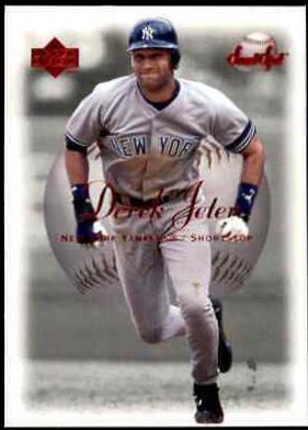 Derek Jeter #27 Baseball Cards 2001 Upper Deck Sweet Spot