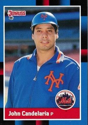 John Candelaria #608 Baseball Cards 1988 Donruss