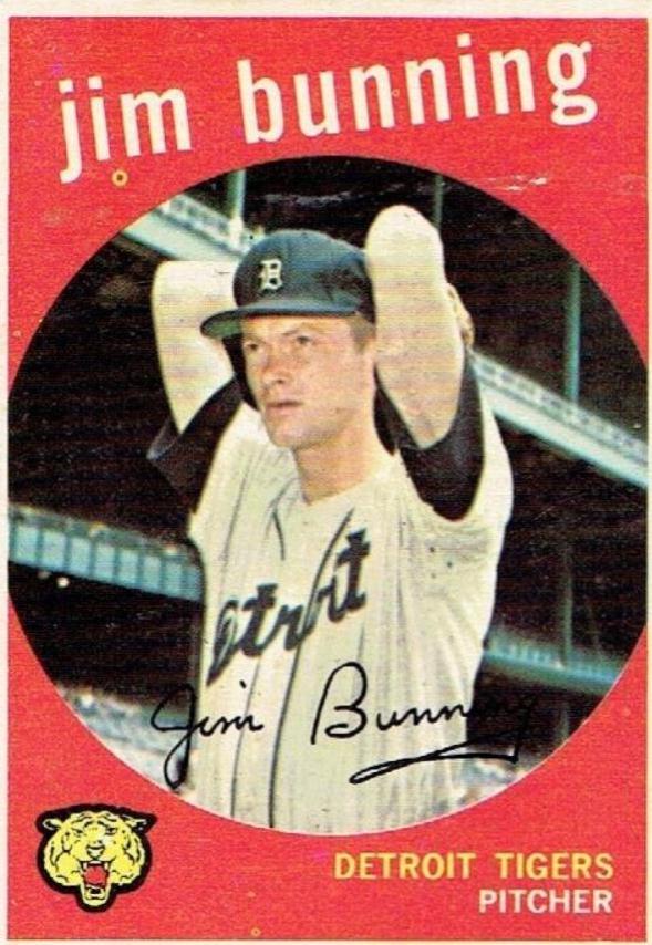 Jim Bunning #149 Baseball Cards 1959 Topps