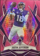 Justin Jefferson [Pink Hyper] #135 Prices | 2025 Panini Phoenix