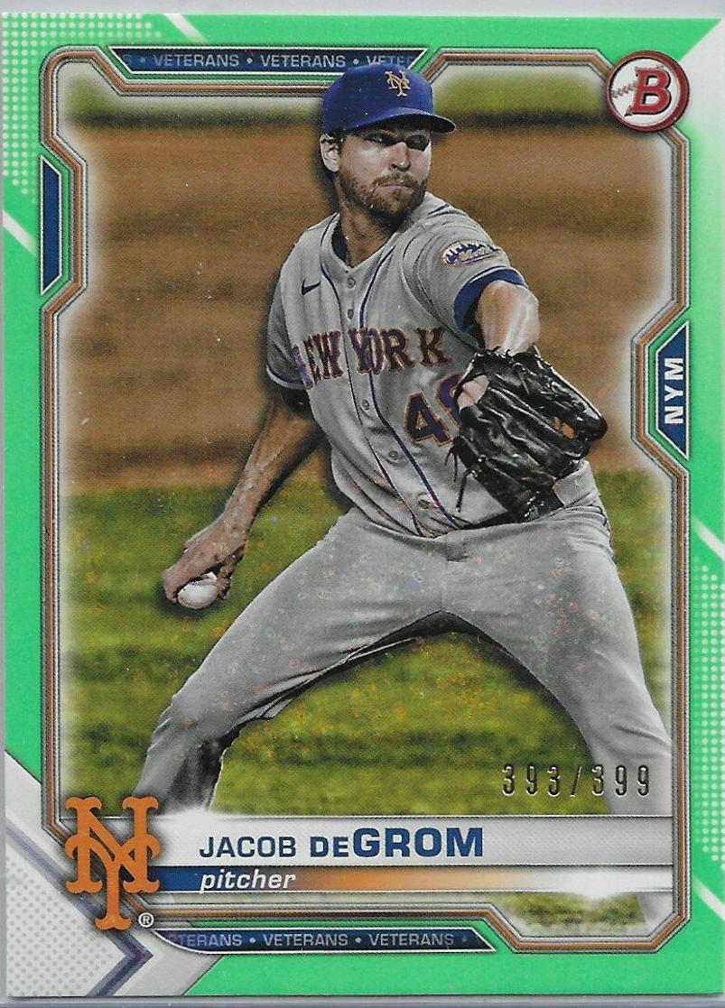 Jacob deGrom [Neon Green] #46