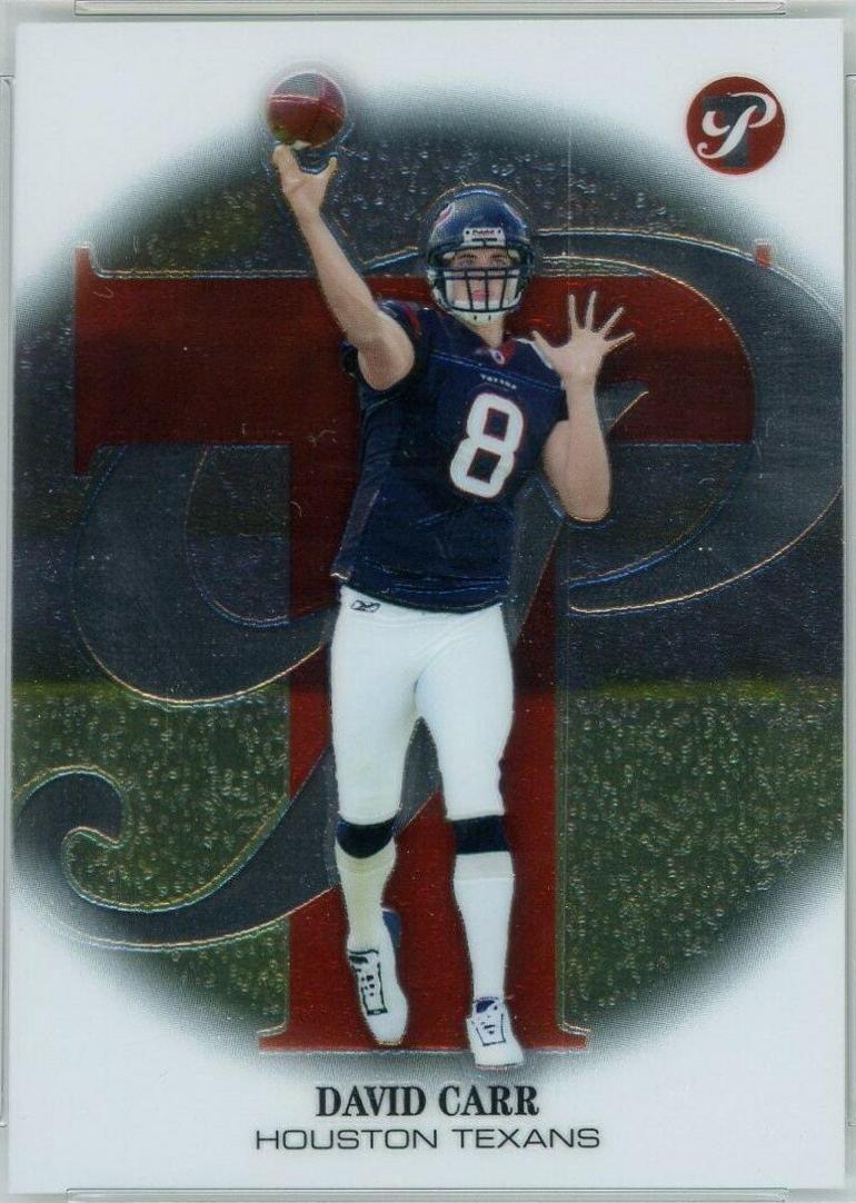 David Carr #170 2002 Topps Pristine Football