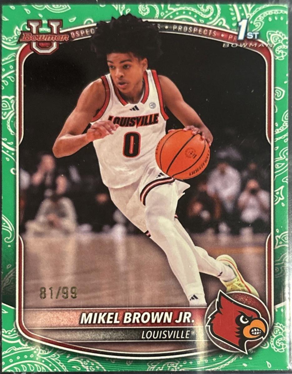 Mikel Brown Jr. [Green Border] #BPP-12