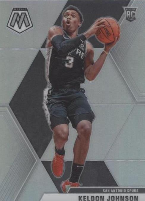 Keldon Johnson #238 Basketball Cards 2019 Panini Mosaic