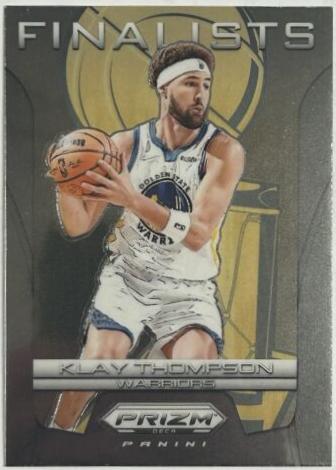 Klay Thompson #10 Basketball Cards 2023 Panini Prizm Deca Finalists