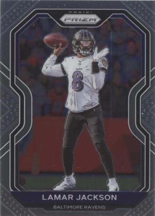 Lamar Jackson #37 Football Cards 2020 Panini Prizm