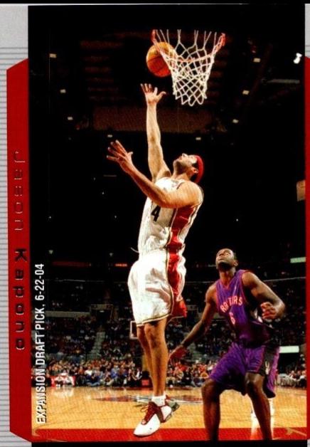 Jason Kapono #28 Basketball Cards 2004 Bowman