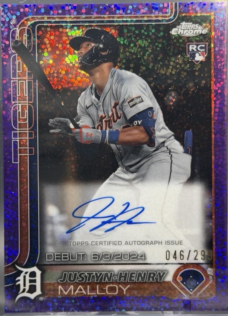 Justyn-Henry Malloy [Purple Refractor] #CRDA-JM