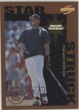 Frank Thomas #98 1996 Score Dugout Collection Baseball