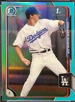 Walker Buehler [Chrome Sky Blue Refractor] #46