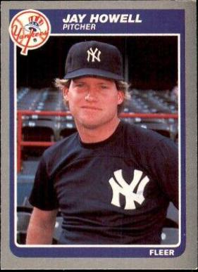 Jay Howell #131 Baseball Cards 1985 Fleer