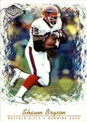 Shawn Bryson #15 2001 Pacific Impressions Football
