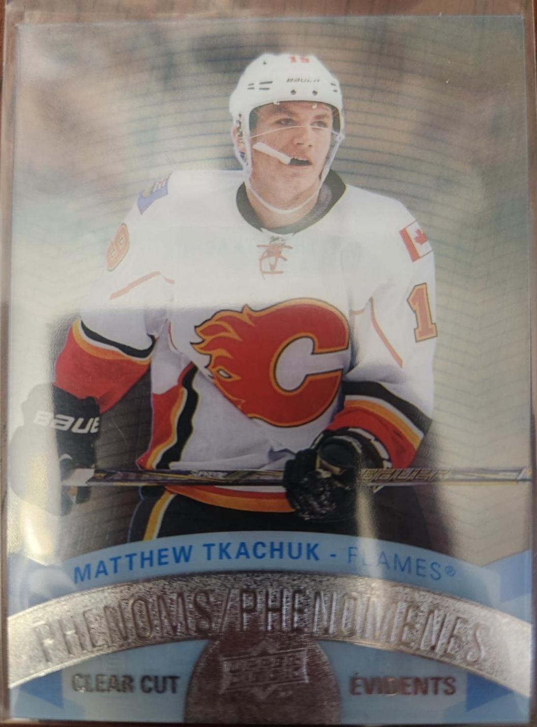 Matthew Tkachuk #CCP-5 Hockey Cards 2017 Upper Deck Tim Hortons Clear Cut Phenoms