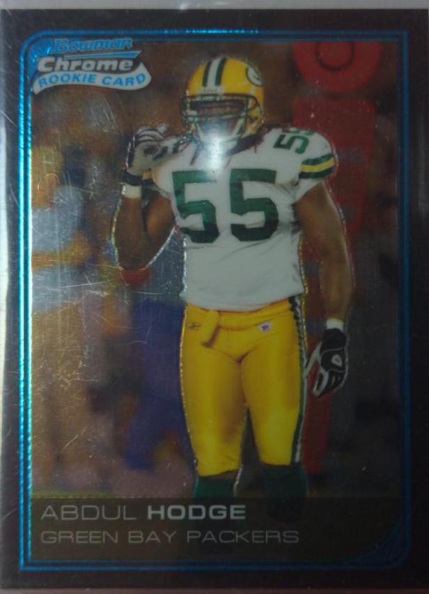 Abdul Hodge #6 Football Cards 2006 Bowman Chrome