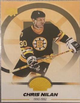 Chris Nilan #7 Hockey Cards 2023 Upper Deck Boston Bruins Centennial