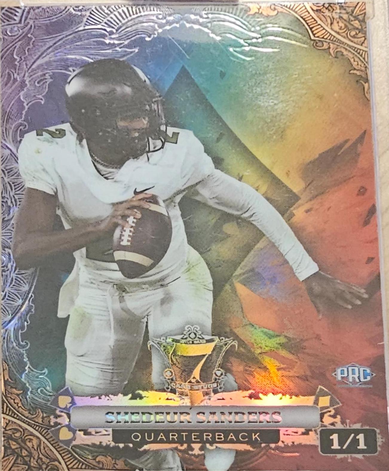 Shedeur Sanders #P7CCD-SS 2024 Wild Card 7 Card Studs Football