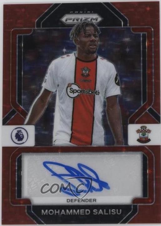 Mohammed Salisu [Red Stars] #S-MS Prices | 2022 Panini Prizm Premier ...