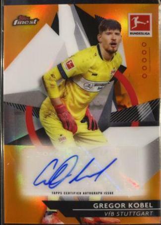 Gregor Kobel [Orange Wave Refractor] #BCA-GK
