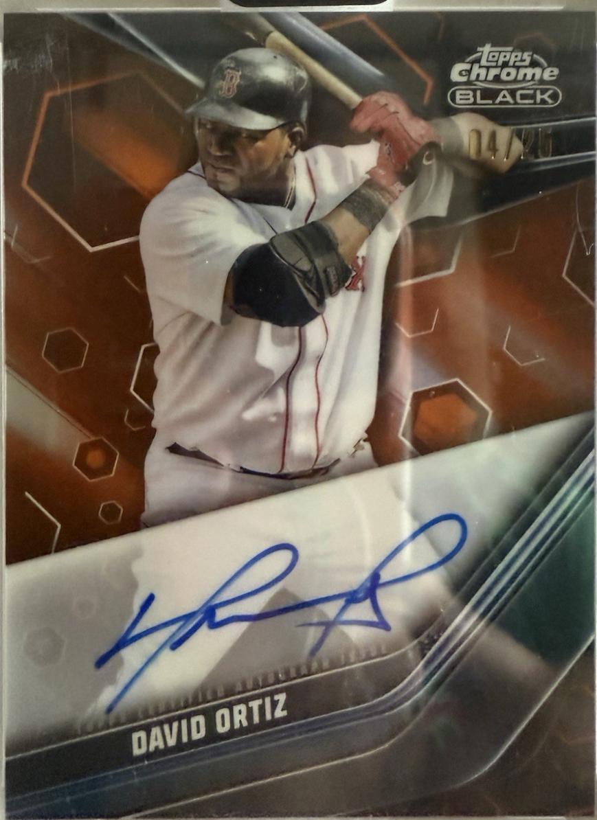 David Ortiz [Orange Refractor] #CBA-DO