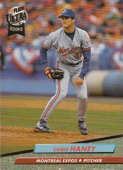 Chris Haney #519 Baseball Cards 1992 Ultra