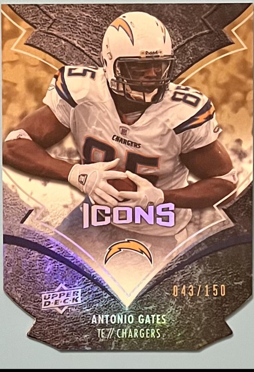 Antonio Gates [Silver Die Cut] #82