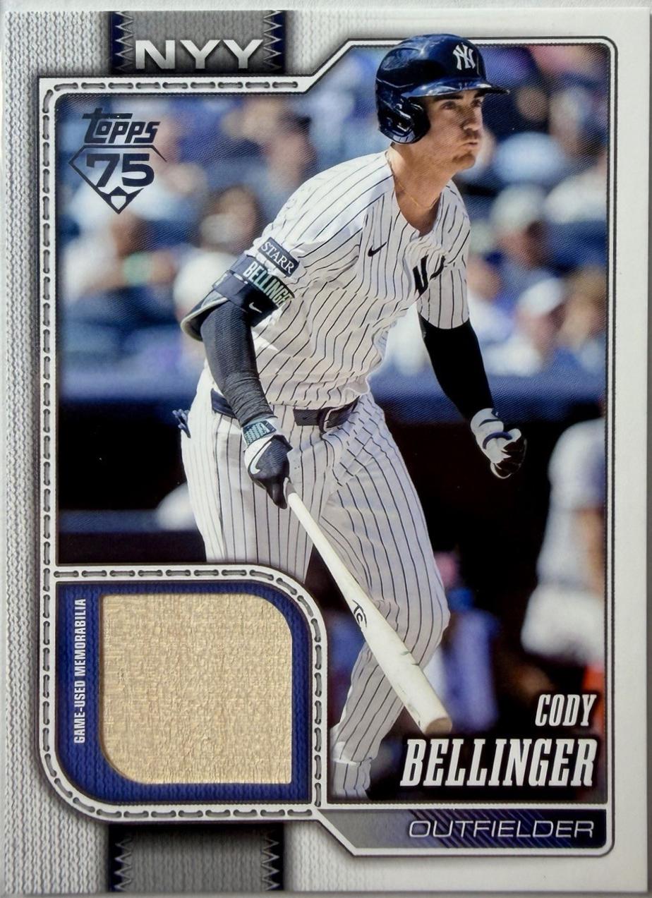 Cody Bellinger #607 2026 Topps Baseball Real One Relics