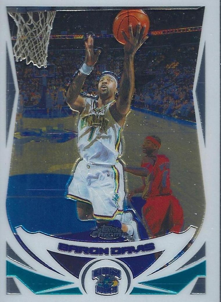 Baron Davis #6 2004-05 Topps Chrome Basketball