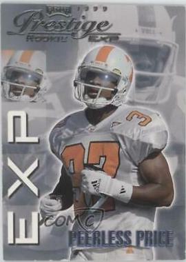 Peerless Price #EX30 Football Cards 1999 Playoff Prestige Exp