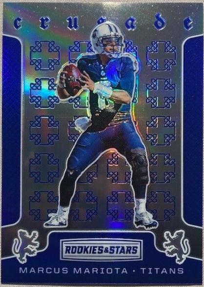 Marcus Mariota #5 Football Cards 2016 Panini Rookies & Stars Crusade