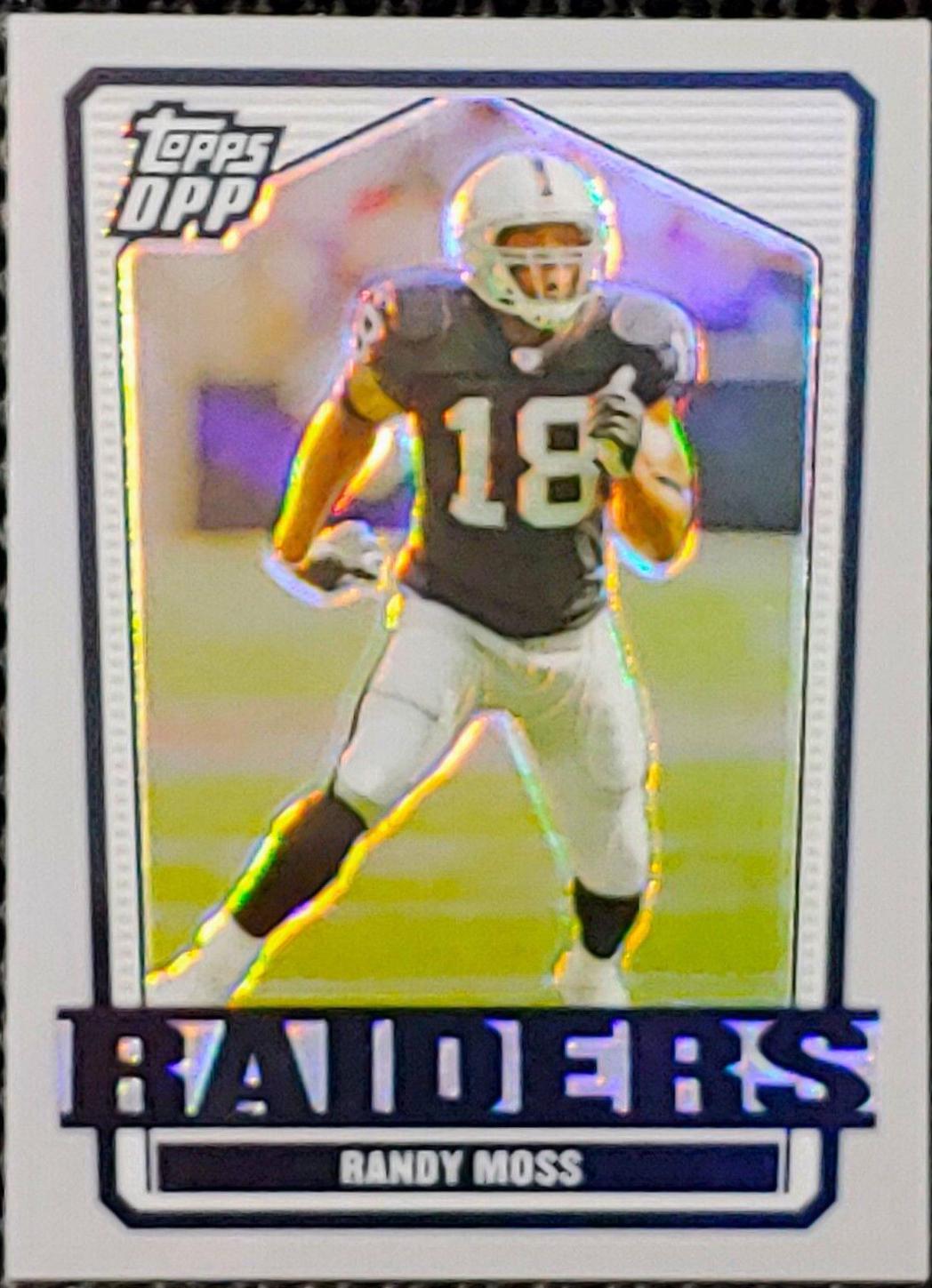 Randy Moss [Chrome Silver Refractor] #39