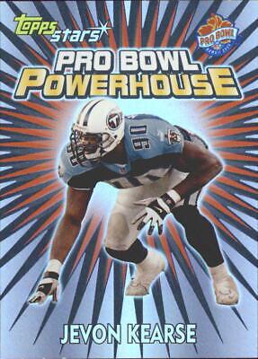 Jevon Kearse #PB12 Football Cards 2000 Topps Stars Pro Bowl Powerhouse