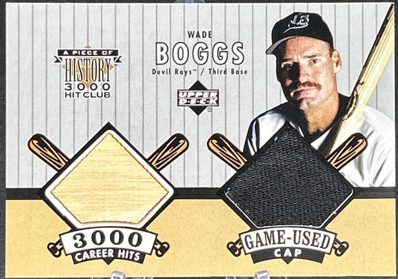 Wade Boggs [Bat, Cap] #WBBC
