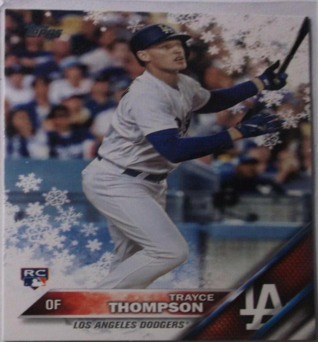 Trayce Thompson #HMW117 Baseball Cards 2016 Topps Holiday