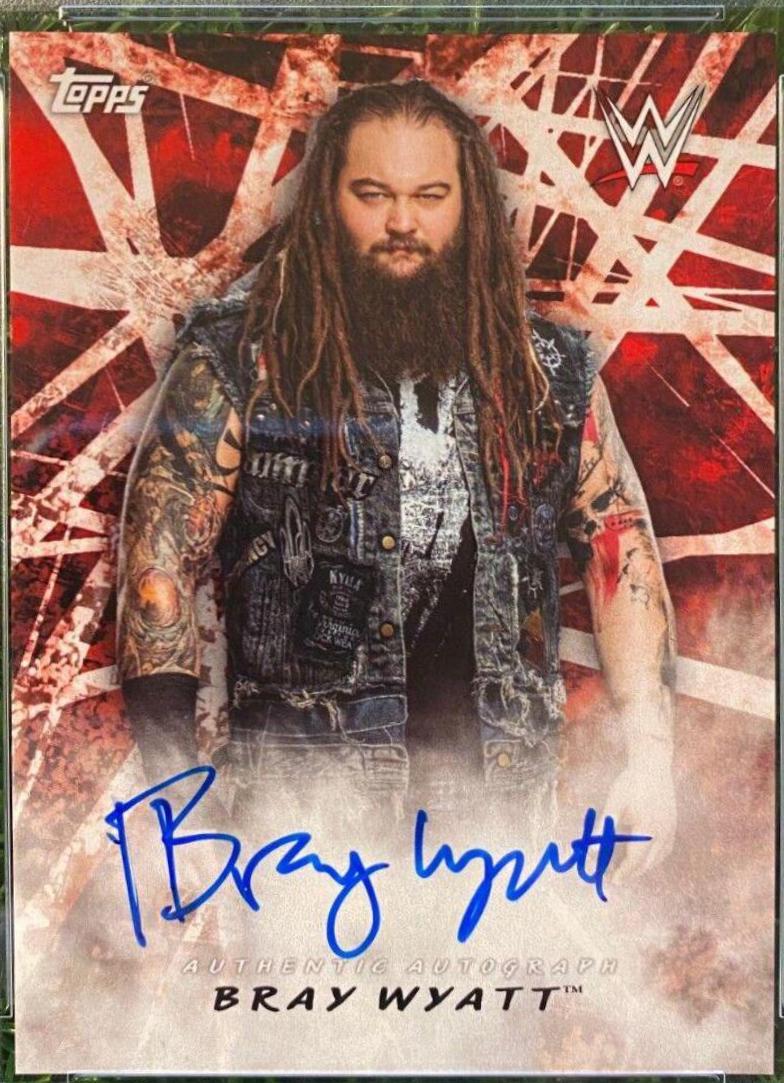 Bray Wyatt #A-BW Wrestling Cards 2018 Topps WWE Road To Wrestlemania Autographs