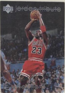Michael Jordan #MJ65 1997 Upper Deck Michael Jordan Tribute Basketball