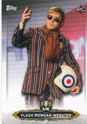 Flash Morgan Webster #NXT-53 Wrestling Cards 2020 Topps WWE NXT Roster