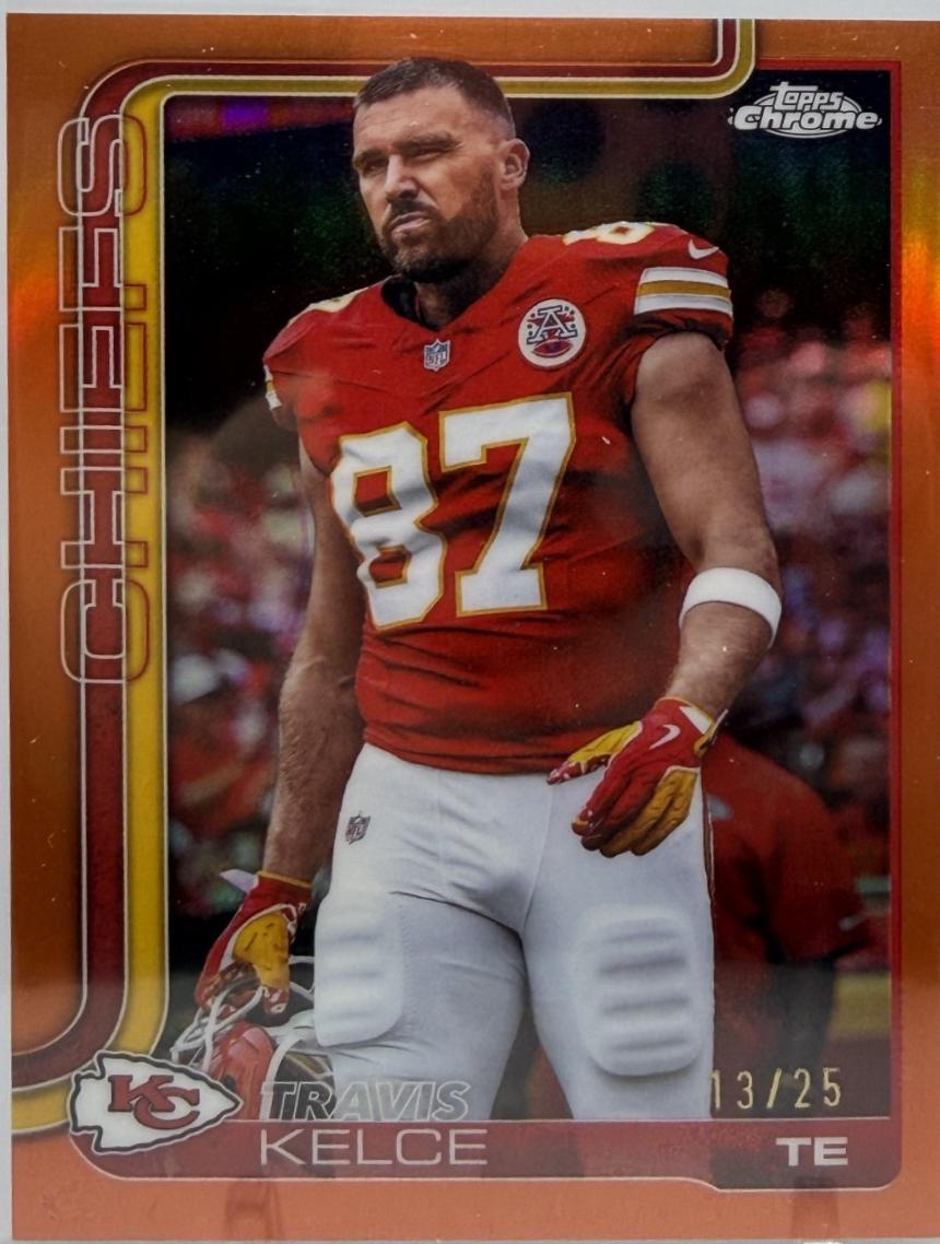 Travis Kelce [Orange Image Variation] #150