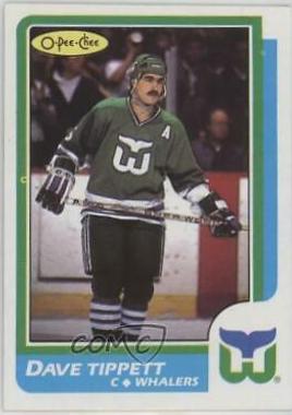 Dave Tippett #148 Hockey Cards 1986 O-Pee-Chee