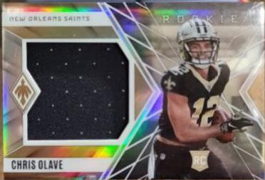 Chris Olave #RJM-9 Football Cards 2022 Panini Phoenix Rookie Jumbo Memorabilia