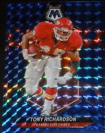 Tony Richardson [Blue] #238 Football Cards 2024 Panini Mosaic