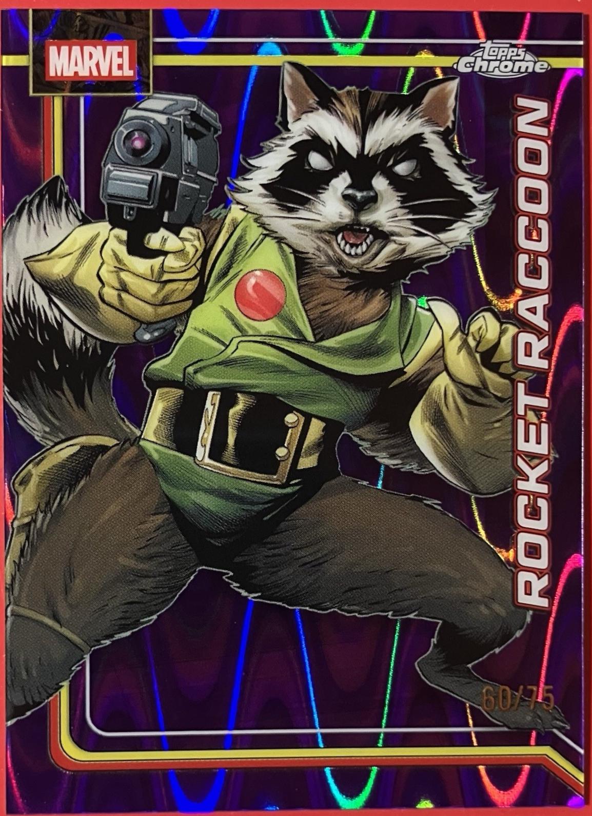Rocket Raccoon [Purple RayWave Refractor] #98 Prices | Marvel 2026