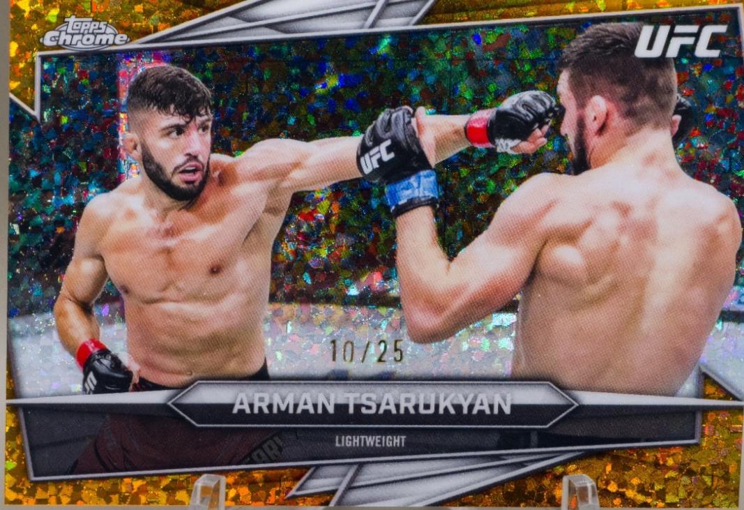 Arman Tsarukyan [Orange Mini Diamonds Refractor] #120